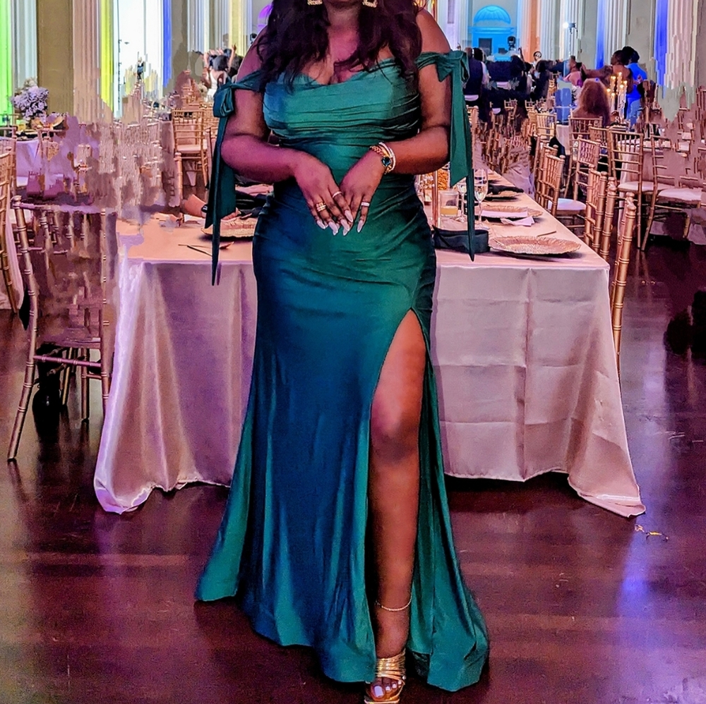 Emerald Green Formal Dress
